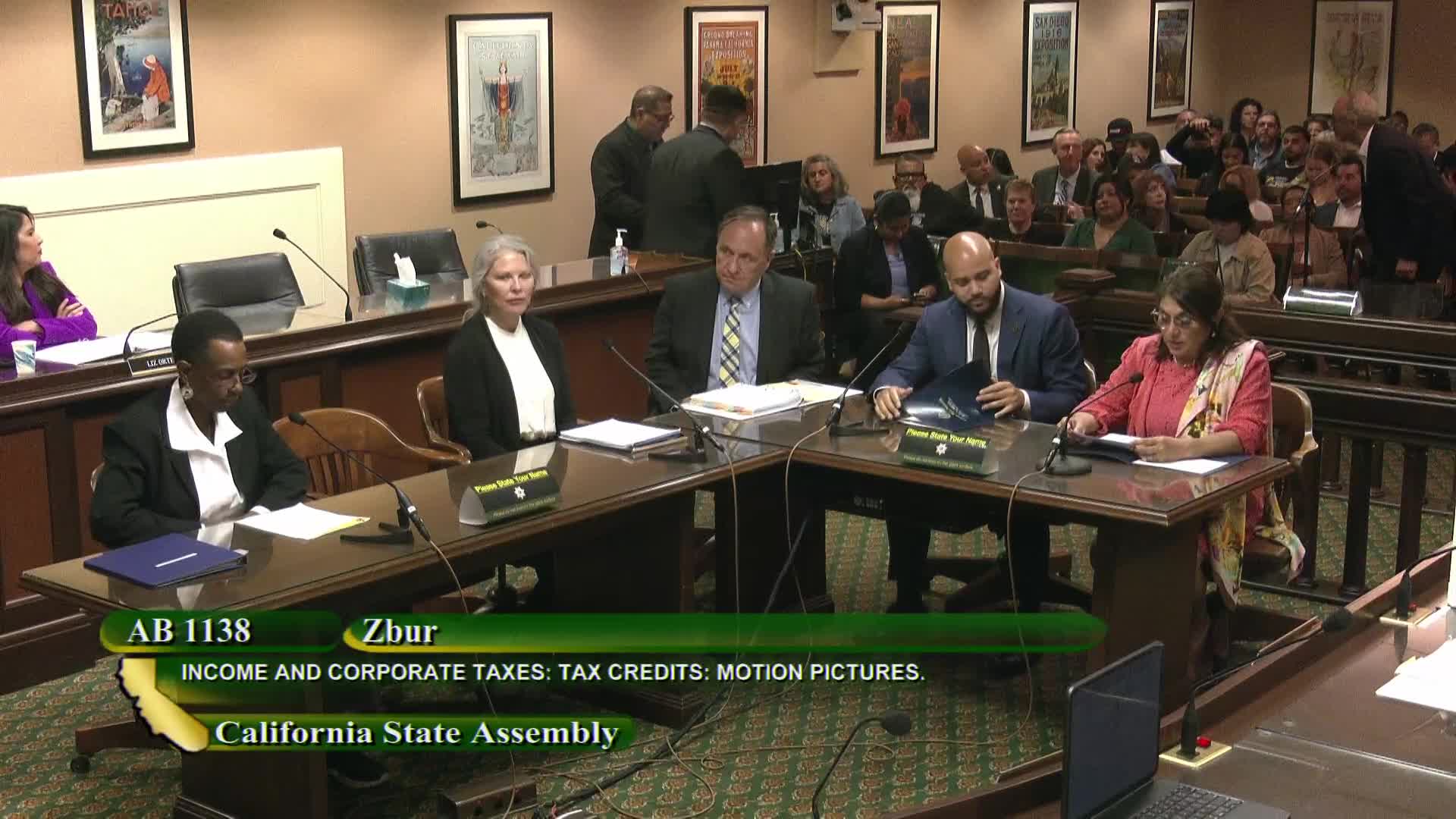 California lawmakers support AB 11 38 to modernize film tax credit and protect jobs