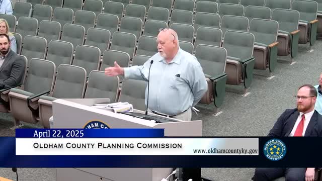 Oldham Commission reviews zoning amendment and development plan for LaGrange