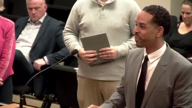 Lynn Lamance questions sister city ties with Israel and Palestine at commission meeting