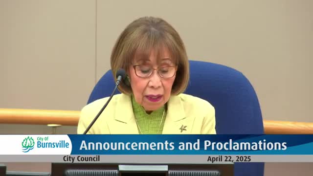 Mayor Kautz proclaims Earth Day and Arbor Day in Burnsville