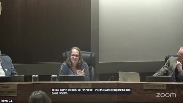Pollock Pines community advocates for improvements to Forebay Park facilities