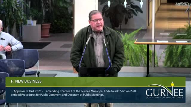 Gurnee Village Board approves new engine noise ordinance and emergency notification system