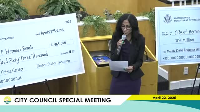Hermosa Beach City Council honors HB Cares and launches Real Time Crime Center