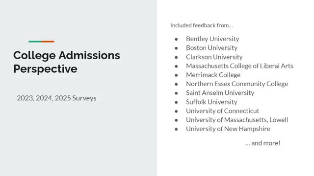 Salem High School reviews grading practices with college admissions feedback