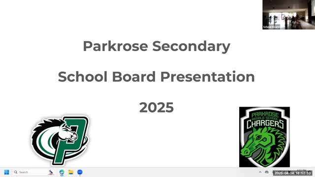 Parkrose School District presents new strategies to enhance college and career readiness