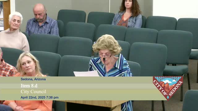 Sedona residents voice concerns and support for Andante sidewalk and drainage project