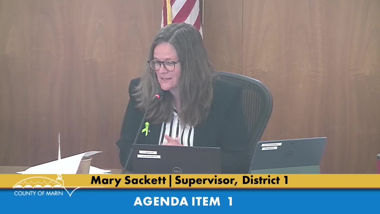 Marin County Board designates May as Mental Health Awareness Month
