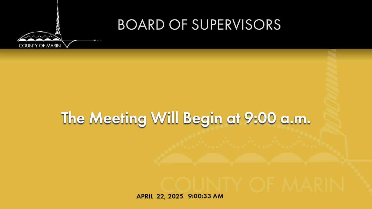 Marin County Supervisors hold meeting addressing car accident tragedy