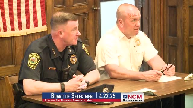 Norwood fire chief: ladder truck out of service, mutual aid steady as grants arrive