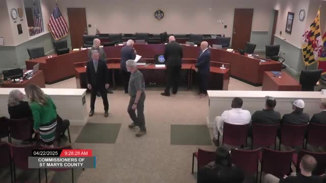 Saint Mary's County proclaims April 2025 as Sexual Assault Awareness Month