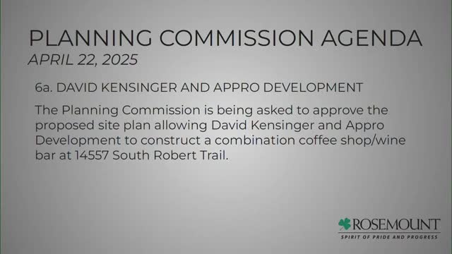 Planning Commission approves new coffee shop and wine bar in Rosemount