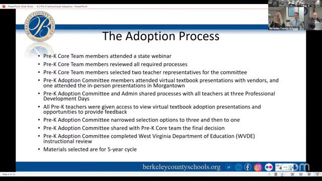 Berkeley County Schools adopts Creative Curriculum for preschool program