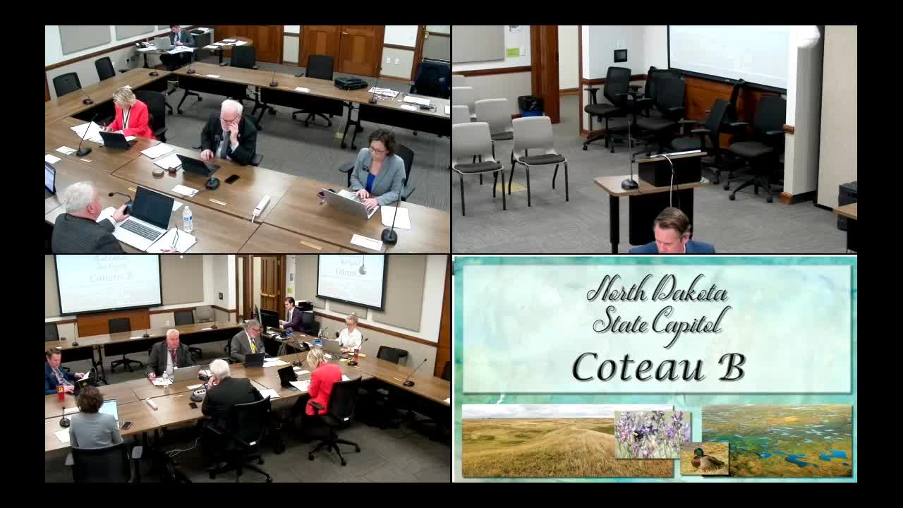Senate committee agrees on biennium amendment for House Bill 1214 budget