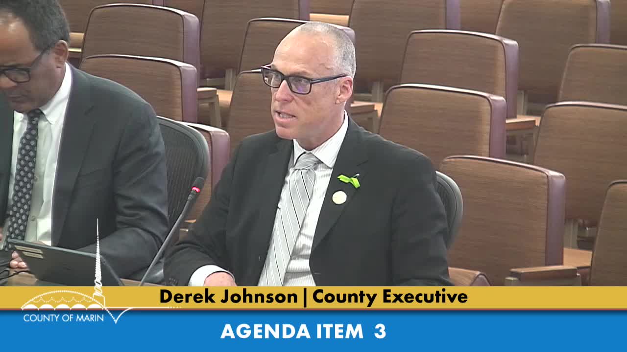 Marin County leaders discuss paid internships and housing assistance funding