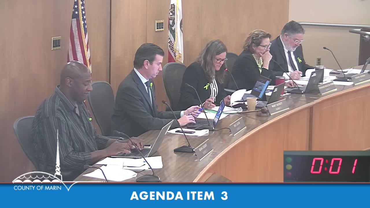 Marin Council allocates $1.5M for child care programs during consent calendar vote