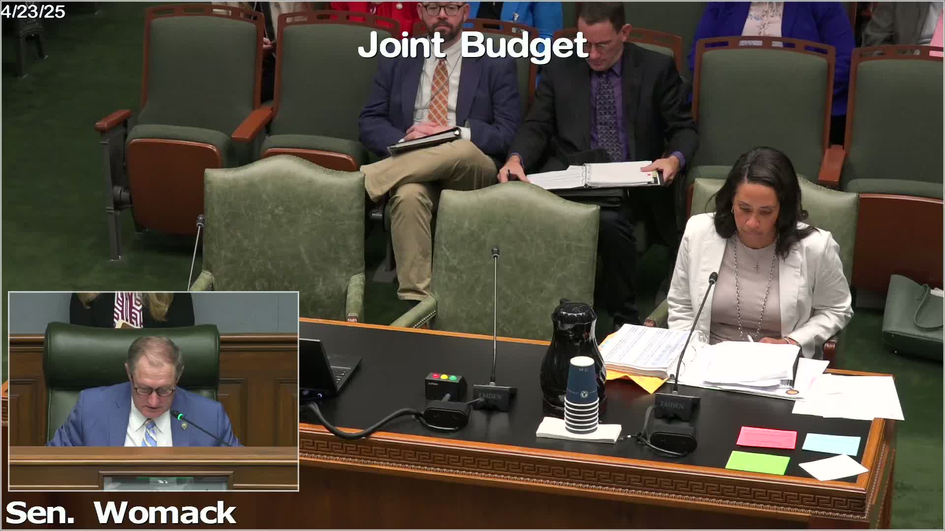 Votes at a glance: April 23 Joint Legislative Committee on the Budget — approvals, contract extensions and change orders