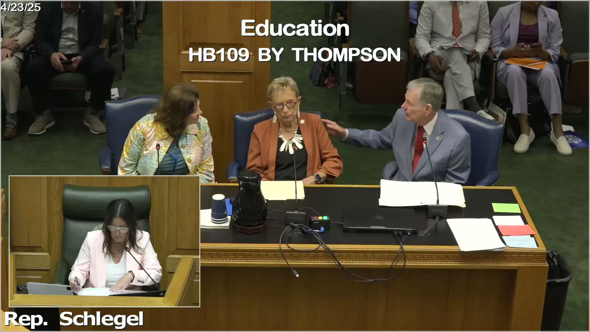 Rep Brass advances education bills HB 109 and HB 142 promoting HBCU advisory council