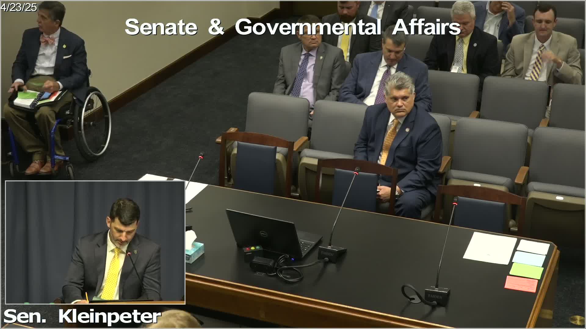 Senate panel advances bill requiring legislative review of costly administrative rules