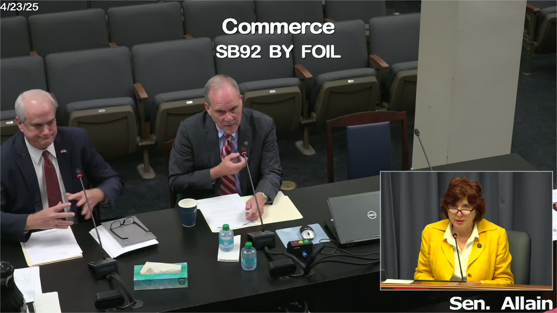 Committee approves bill allowing inspector general to subpoena bank records without prior customer notice