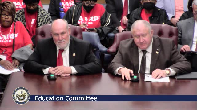 Representative McAvoy advocates for Marble Lane School District's preservation