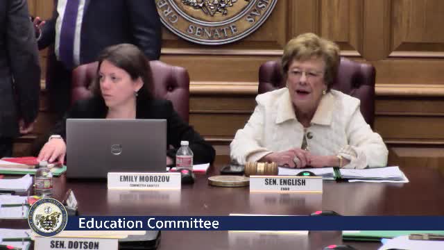 Representative Evans presents Arkansas House Bill 1688 for public education funding increase