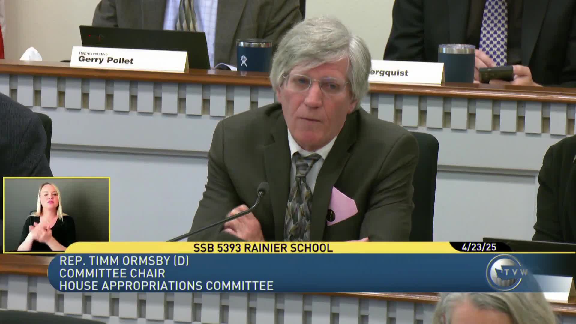 Washington legislators debate closure of Rainier School for disabled residents