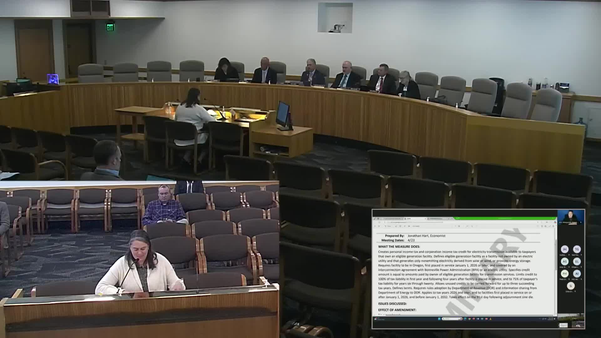 Senate holds hearing on Bill 927 addressing solar panel tariffs and industry challenges