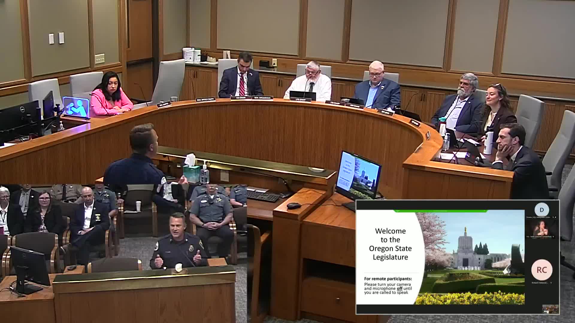 Oregon House Committee supports DPSST funding to enhance fire and law training programs