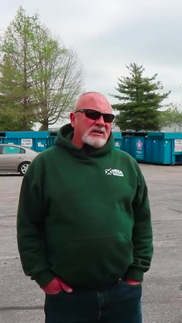 Joe and Troy promote city recycling efforts for Earth Day