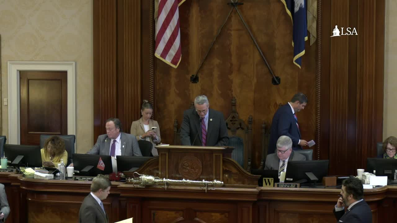 Wilson Hall boys cross country team honored in South Carolina State House