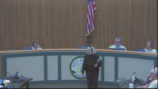 Mayor elects first female mayor of Belleville and praises community support