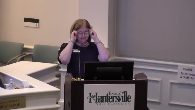 Mayor Clark proclaims April as Earth Day in Huntersville North Carolina