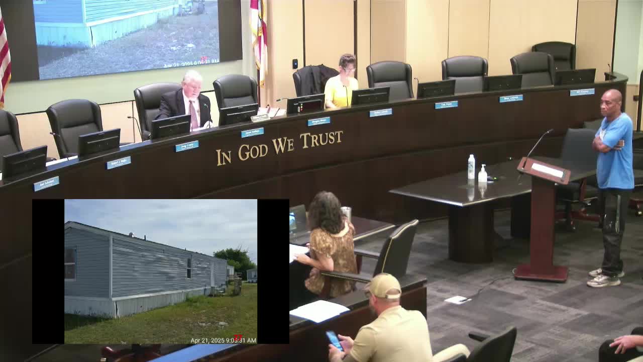 Bay County moves to demolish home after code violations and resident's outcry