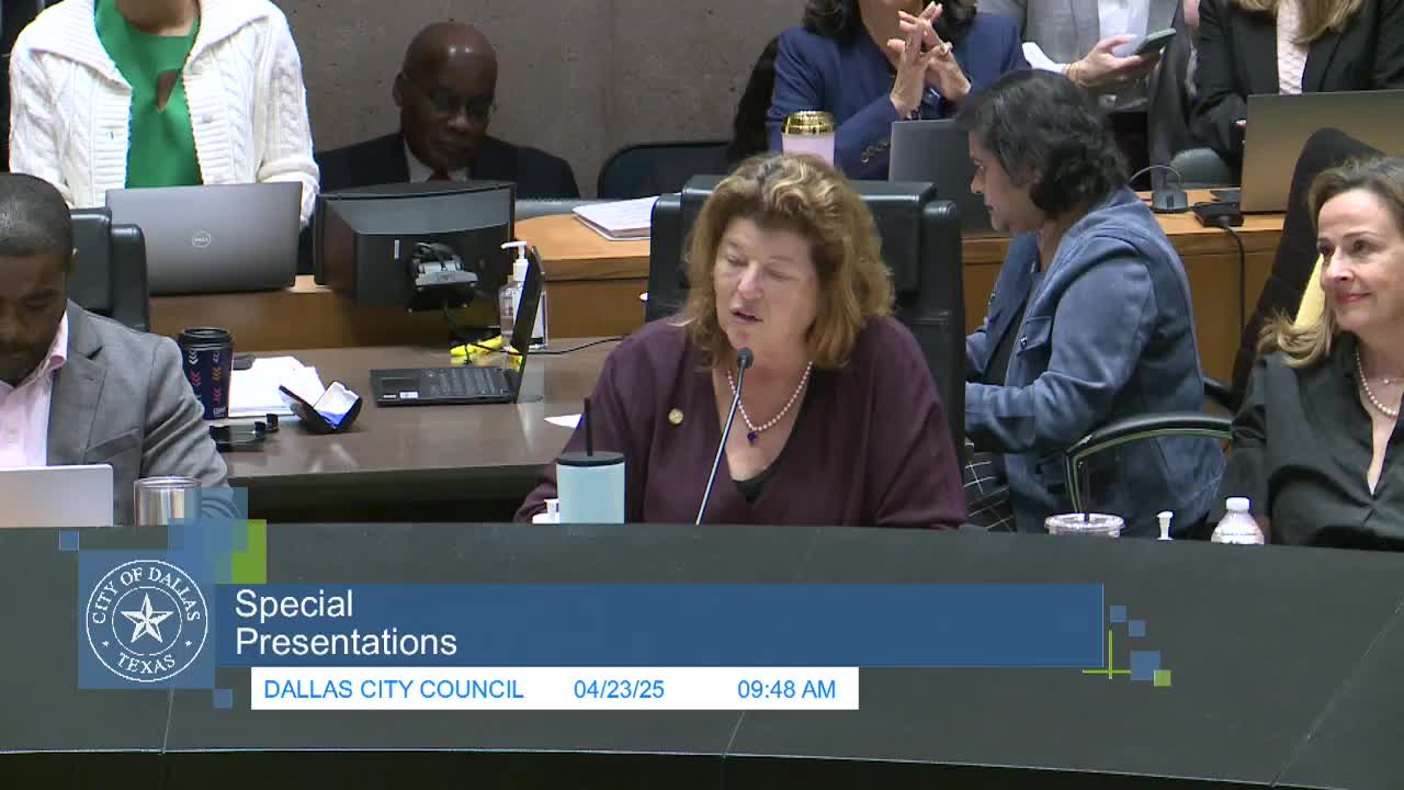 Dallas City Council hears public concerns on park development and housing issues