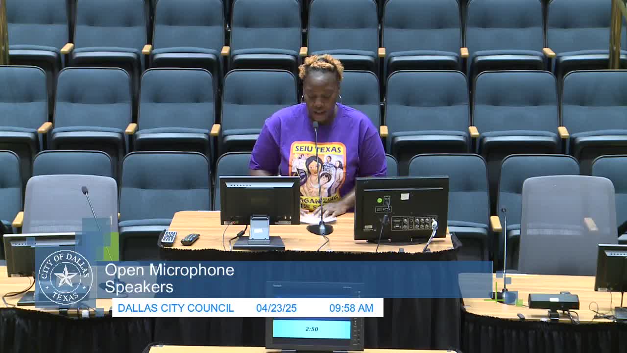 Dallas council urged to raise airport workers' wages and fill police officer vacancies