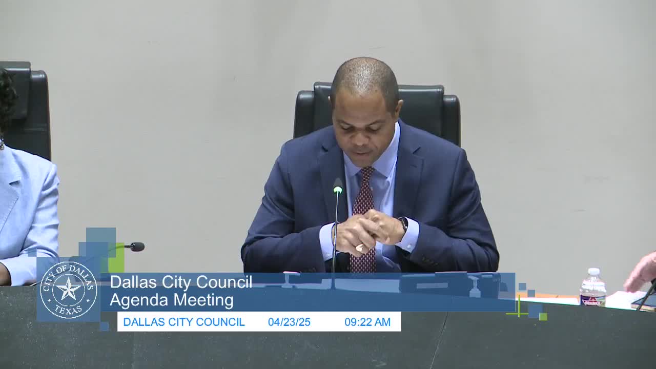 Dallas City Council welcomes new Fire and Police Chiefs Justin Ball and Daniel Como