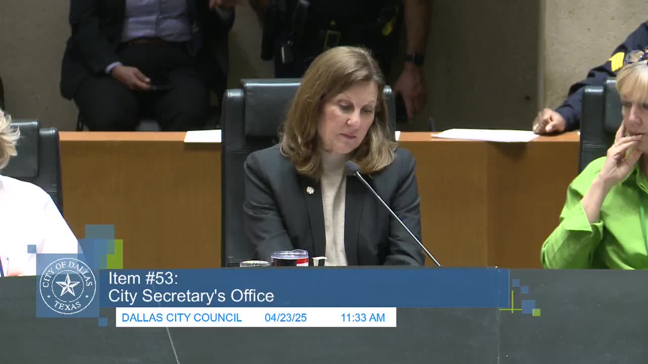 Dallas City Council approves land sale and salary increases for key officials