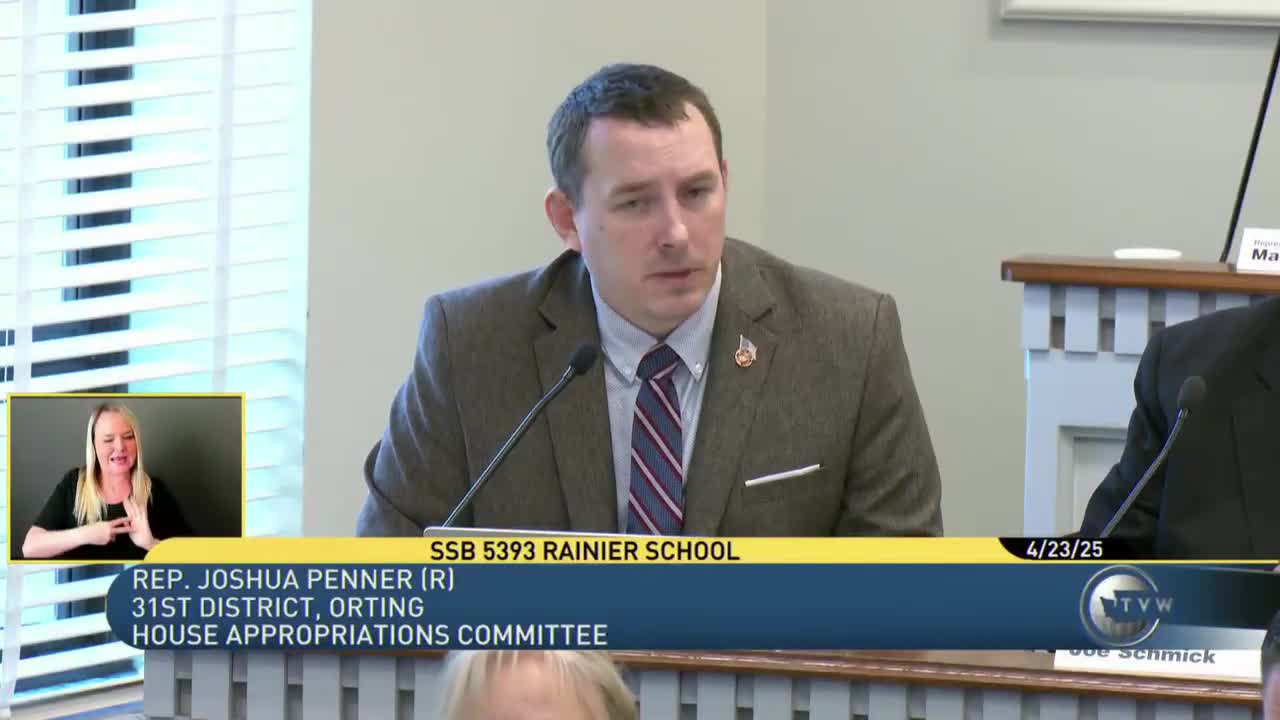 Washington legislature debates amendment to save Rainier School from 2027 closure