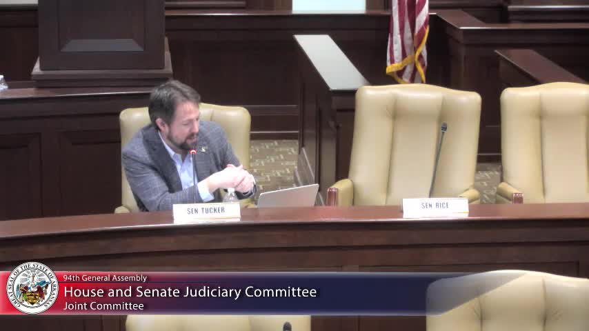 Representative Flowers raises concerns in discussion with Chief Justice