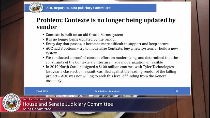 AOC team explores building modern cloud-based system after assessing legacy issues