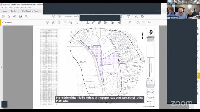 Commissioners review zoning changes to expand R3 designation in Shelton