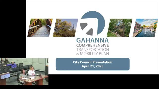 Gahanna unveils comprehensive transportation and mobility plan with public engagement initiatives