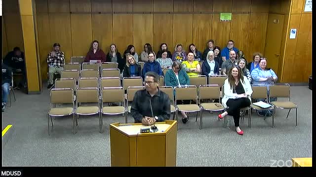 Peter Fuller advocates to retain influential teacher Andrew Tong at Sequoia Middle School