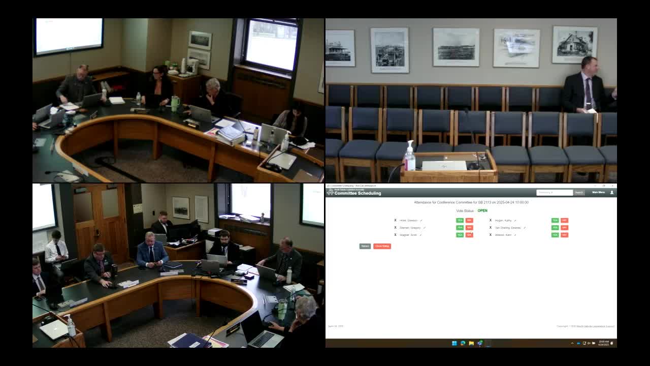 Senate committee approves amendment 0.05004 for Senate Bill 2113