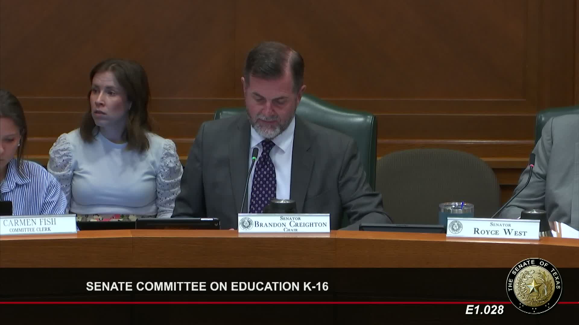 Senate committee considers letting public four‑year universities seek reduced core curricula