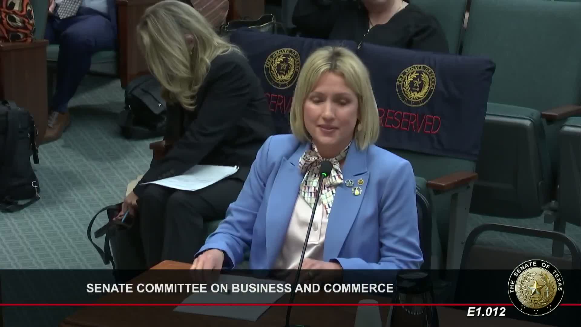 Committee reports multiple bills favorably in series of roll-call votes