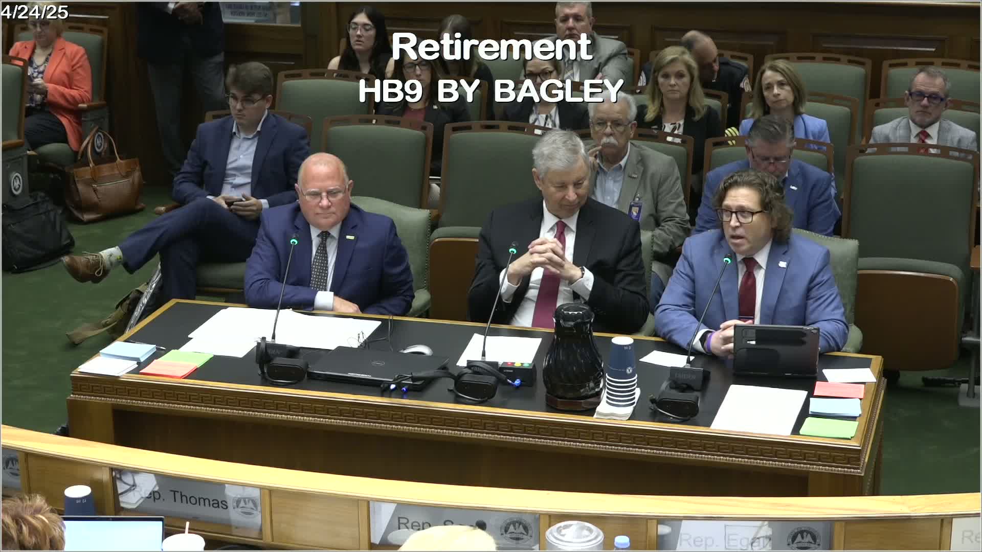 Committee votes on unfunded liability bill amid concerns over costs and employee impact