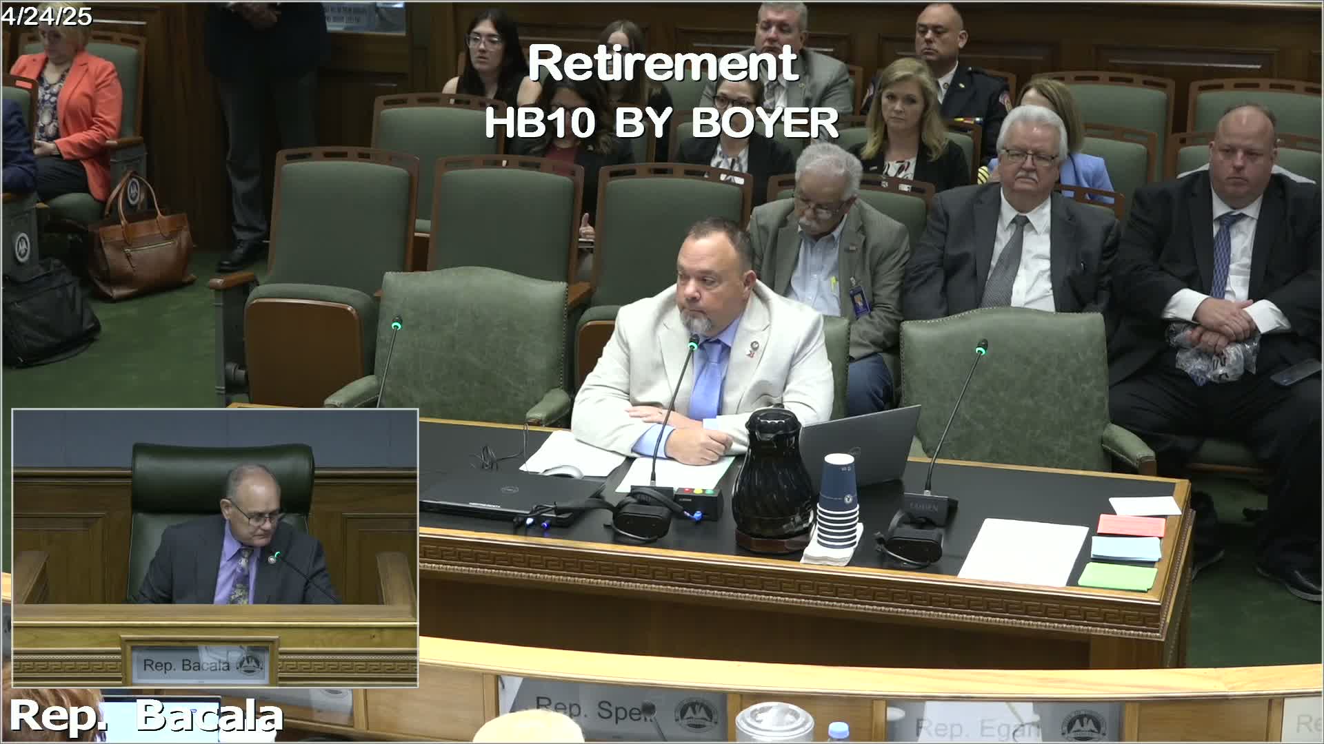 Committee advances bill allowing rehire of retired law enforcement without additional retirement benefits