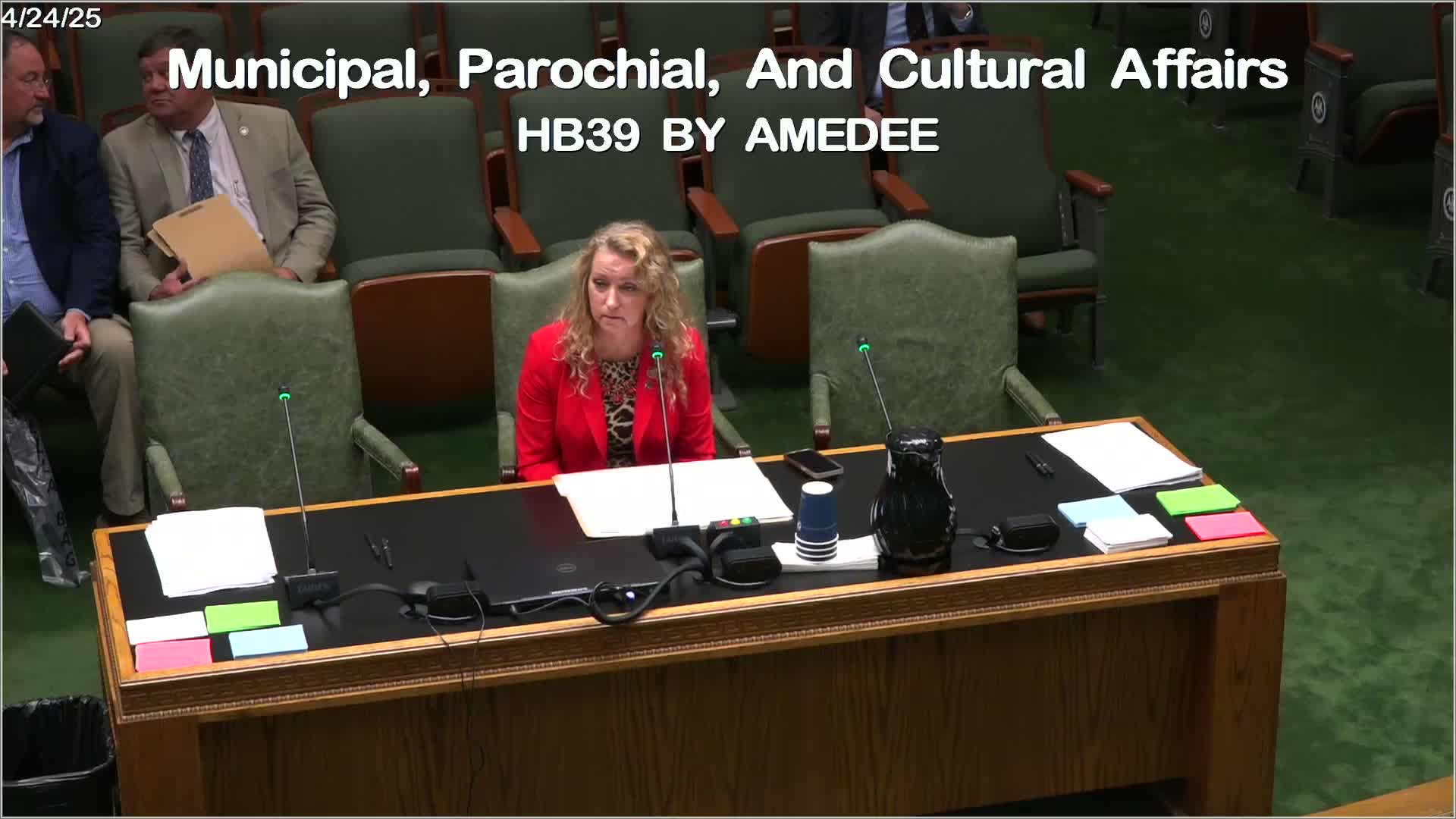 Rep Amede questions parish president's removal process for commissioner and housing authority member