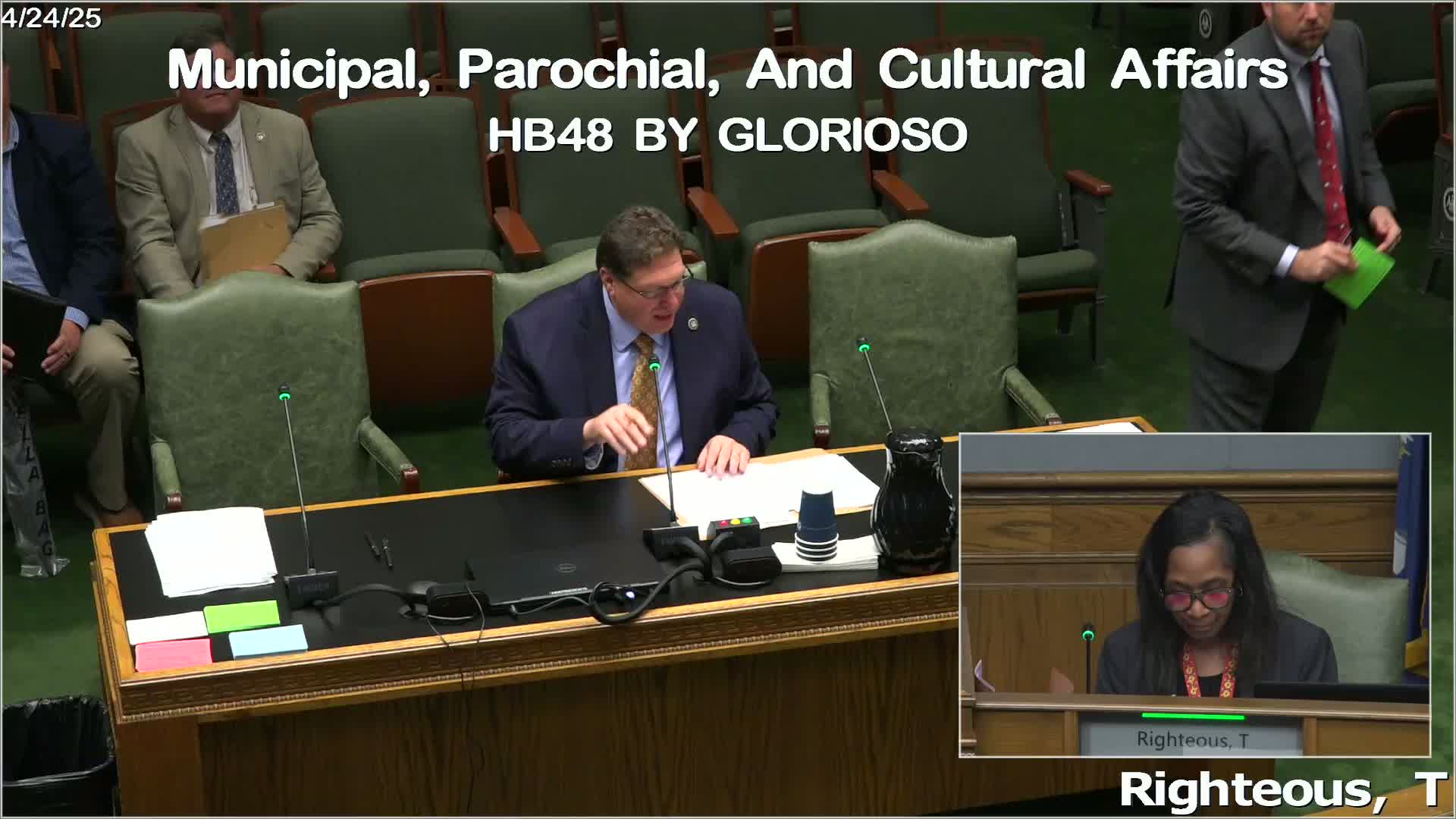 Committee adopts amendment, advances bill to raise max penalties for certain St. Bernard Parish code violations